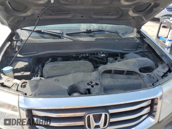 2013 Honda Pilot EX-L z VIN 5FNYF3H57DB016996, wystawiony jako Copart lot #56155335 z przebiegiem 146 387 mil mil oraz Szkoda całkowita • Salvage title. Historia ofert i sprzedaży dostępna na DreamBid. Obrazek 12.