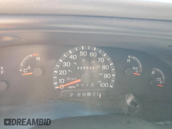 2003 Ford Econoline Cargo Recreational with VIN 1FDPE24L83HA48184, listed as a Copart auction lot 68382614 with 235,732 mi miles and Salvage Title. Bid and sale history available at DreamBid. Image 9.