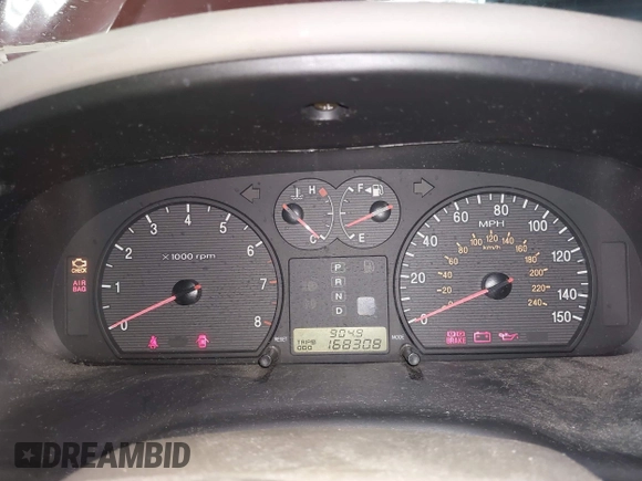 2003 Hyundai Sonata GLS with VIN KMHWF35H13A882475, listed as a IAAI auction lot 41863570 with 168,303 mi miles. Bid and sale history available at carsss.com. Image 7.