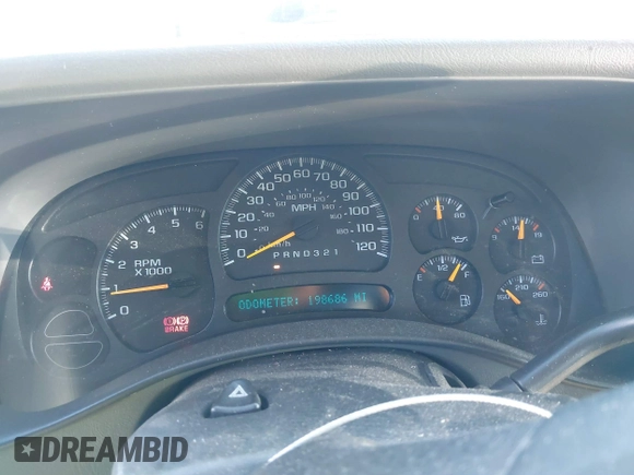 2006 Chevrolet Silverado 1500 Work Truck with VIN 1GCEC19X86Z240775, listed as a IAAI auction lot 41878620 with 198,686 mi miles. Bid and sale history available at carsss.com. Image 7.