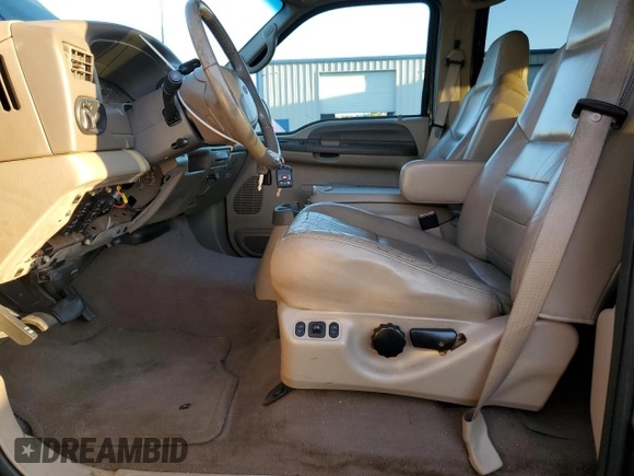 2002 Ford Excursion XLT with VIN 1FMNU41SX2EA41688, listed as a Copart auction lot 81190734 with 105,471 mi miles and Clean Title. Bid and sale history available at DreamBid. Image 7.