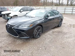 2024 Lexus ES 300h with VIN 58ABA1C1XRU037552, listed as a IAAI auction lot 41740338 with 21,655 mi miles and . Bid and sale history available at DreamBid. Image 17.