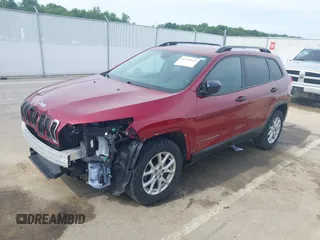 2016 Jeep Cherokee Sport with VIN 1C4PJMAB4GW182957, listed as a IAAI auction lot 42269645 with 123,873 mi miles and . Bid and sale history available at DreamBid. Image 18.