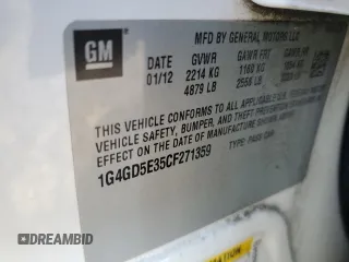 2012 Buick LaCrosse Premium 1 with VIN 1G4GD5E35CF271359, listed as a Copart auction lot 72017694 with 243,596 mi miles and Salvage Title. Bid and sale history available at carsss.com. Image 14.