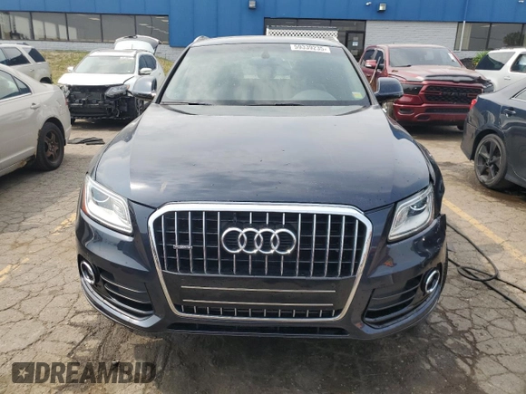 2017 Audi Q5 Premium Plus with VIN WA1L2AFP0HA019570, listed as a Copart auction lot 59339235 with 104,091 mi miles and Clean title. Bid and sale history available at DreamBid. Image 5.