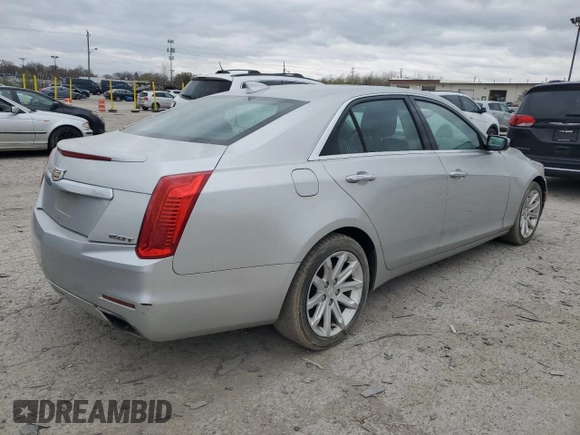 2015 Cadillac CTS Luxury AWD with VIN 1G6AX5SX1F0114902, listed as a Copart auction lot 53242205 with 105,127 mi miles and Clean title. Bid and sale history available at DreamBid. Image 3.