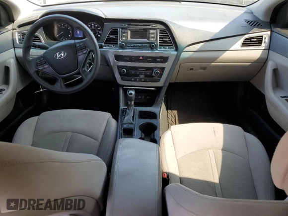 2015 Hyundai Sonata 2.4L SE with VIN 5NPE24AF3FH022242, listed as a Copart auction lot 54102385 with 138,299 mi miles and Clean Title. Bid and sale history available at carsss.com. Image 8.