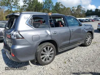 2017 Lexus LX with VIN JTJHY7AX6H4241921, listed as a Copart auction lot 74175464 with 118,079 mi miles and Salvage Title. Bid and sale history available at carsss.com. Image 3.