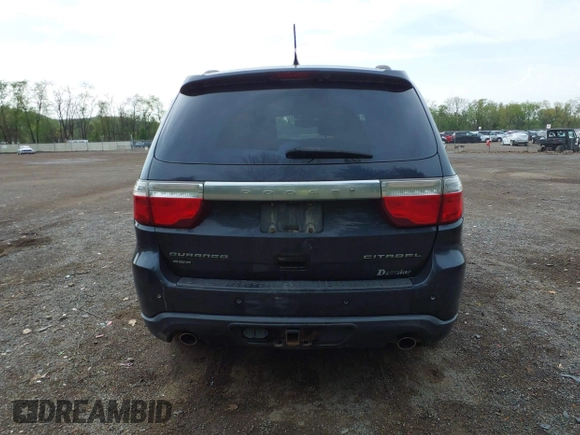 2012 Dodge Durango Citadel with VIN 1C4SDJET1CC205092, listed as a IAAI auction lot 42164281 with 276,322 mi miles. Bid and sale history available at carsss.com. Image 17.