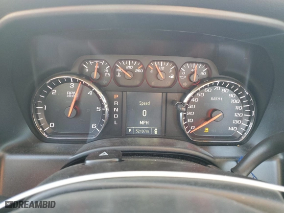 2018 Chevrolet Silverado 1500 LS with VIN 1GCNCNEHXJZ210143, listed as a Copart auction lot 81136304 with 52,197 mi miles and Salvage Title. Bid and sale history available at carsss.com. Image 9.