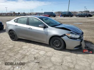 2016 Dodge Dart SE with VIN 1C3CDFAA7GD564988, listed as a Copart auction lot 49410395 with 96,398 mi miles and Salvage Title. Bid and sale history available at carsss.com. Image 4.