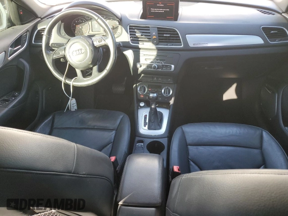 2015 Audi Q3 2.0T Prestige with VIN WA1GFCFS3FR009488, listed as a Copart auction lot 46915045 with 108,071 mi miles and Clean Title. Bid and sale history available at carsss.com. Image 8.