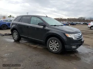 2008 Ford Edge Limited with VIN 2FMDK49C48BA30575, listed as a Copart auction lot 51598575 with 164,889 mi miles and Salvage Title. Bid and sale history available at carsss.com. Image 4.