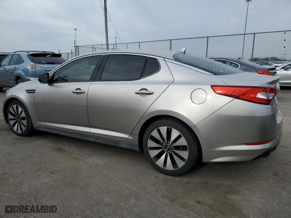 2012 Kia Optima SX with VIN 5XXGR4A62CG047161, listed as a Copart auction lot 53131235 with 103,110 mi miles and Clean Title. Bid and sale history available at carsss.com. Image 2.
