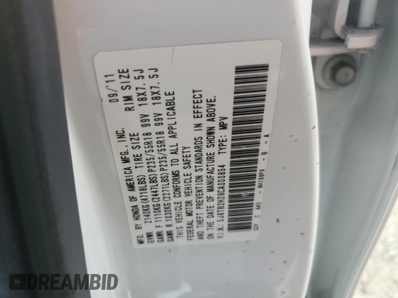 2012 Acura RDX with VIN 5J8TB2H28CA000854, listed as a Copart auction lot 66872064 with 167,558 mi miles and Salvage Title. Bid and sale history available at carsss.com. Image 14.