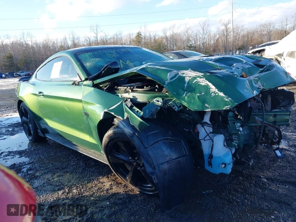 2022 Ford Mustang GT with VIN 1FA6P8CFXN5113099, listed as a IAAI auction lot 41243998 with 9,475 mi miles and . Bid and sale history available at DreamBid. Image 1.