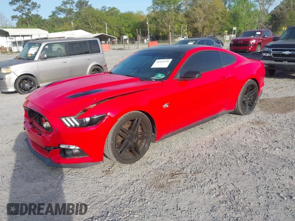 2017 Ford Mustang GT with VIN 1FA6P8CF5H5244154, listed as a IAAI auction lot 41955978 with 57,042 mi miles and . Bid and sale history available at carsss.com. Image 17.