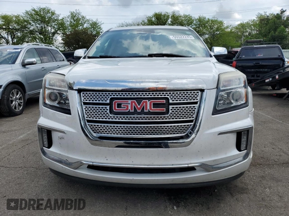 2016 GMC Terrain Denali z VIN 2GKFLVE37G6358333, wystawiony jako Copart lot #55522245 z przebiegiem 175 380 mil mil oraz Szkoda całkowita • Salvage title. Historia ofert i sprzedaży dostępna na DreamBid. Obrazek 5.