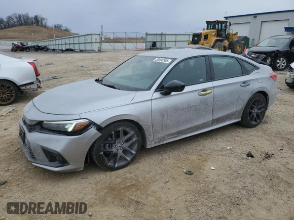 2024 Honda Civic Sport z VIN 2HGFE2F53RH533254, wystawiony jako Copart lot #52008585 z przebiegiem 17 674 mil mil oraz Szkoda całkowita • Salvage title. Historia ofert i sprzedaży dostępna na DreamBid. Obrazek 1.