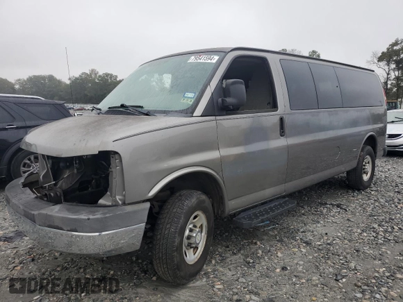 2010 Chevrolet Express Passenger LT с VIN 1GA2G1DG9A1135550, выставлен на аукционе Copart как лот 79541594 с пробегом Не указан миль и Списание • Salvage title. История ставок и продаж доступна на DreamBid. Изображение 1.