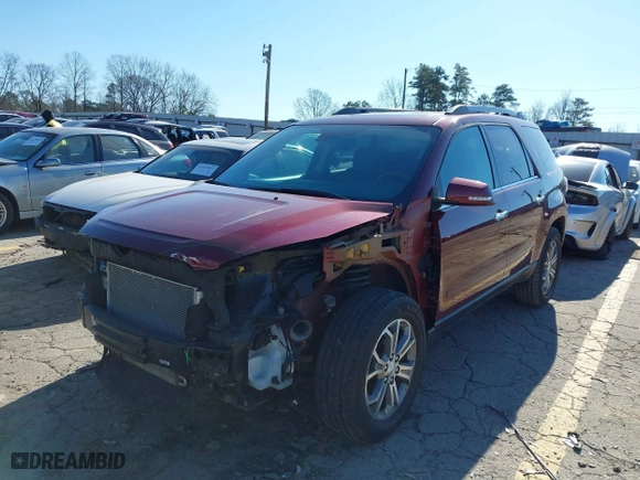 2016 GMC Acadia SLT with VIN 1GKKVRKDXGJ243838, listed as a IAAI auction lot 41250289 with 123,840 mi miles. Bid and sale history available at carsss.com. Image 20.