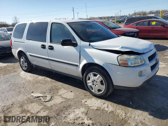 2006 Chevrolet Uplander LS Fleet with VIN 1GNDV23L96D213106, listed as a Copart auction lot 42405465 with 91,670 mi miles and Salvage Title. Bid and sale history available at carsss.com. Image 4.