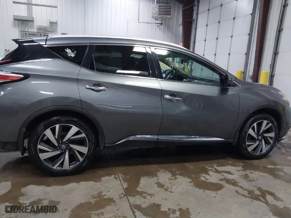 2016 Nissan Murano S with VIN 5N1AZ2MHXGN141978, listed as a IAAI auction lot 41601361 with 105,238 mi miles. Bid and sale history available at carsss.com. Image 13.