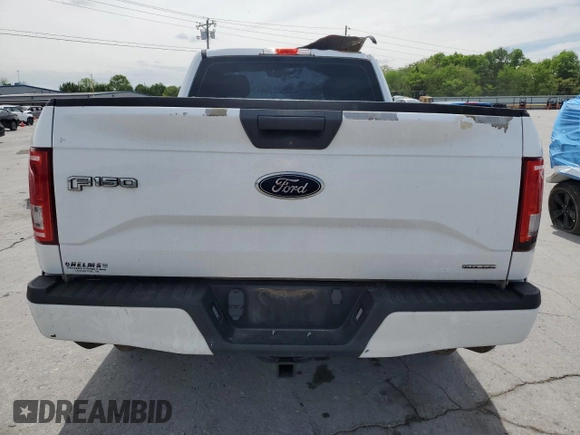 2016 Ford F-150 XL with VIN 1FTMF1C8XGKD36678, listed as a Copart auction lot 54165755 with 109,829 mi miles and Salvage Title. Bid and sale history available at DreamBid. Image 6.