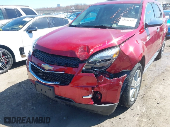 2015 Chevrolet Equinox LT with VIN 1GNALCEK7FZ138024, listed as a IAAI auction lot 42041555 with 33,815 mi miles. Bid and sale history available at carsss.com. Image 6.