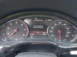 2017 Audi A8 L Sport with VIN WAU43AFD1HN007334, listed as a IAAI auction lot 41760035 with 67,342 mi miles. Bid and sale history available at carsss.com. Image 7.