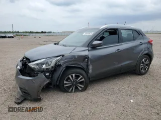 2020 Nissan Kicks SV z VIN 3N1CP5CV6LL550505, wystawiony jako Copart lot #50404425 z przebiegiem 90 816 mil mil oraz Szkoda całkowita • Salvage title. Historia ofert i sprzedaży dostępna na DreamBid. Obrazek 1.