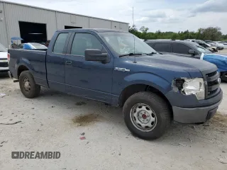2013 Ford F-150 XL with VIN 1FTEX1CM8DKF38641, listed as a Copart auction lot 54183115 with 92,938 mi miles and Salvage Title. Bid and sale history available at carsss.com. Image 4.