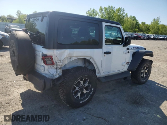 2021 Jeep Wrangler Rubicon with VIN 1C4HJXCG2MW660738, listed as a Copart auction lot 56293735 with 89,681 mi miles and Salvage title. Bid and sale history available at DreamBid. Image 3.
