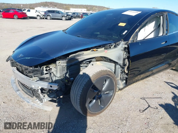 2020 Tesla Model 3 Standard Range Plus with VIN 5YJ3E1EA7LF802492, listed as a IAAI auction lot 40846048 with 36,488 mi miles and . Bid and sale history available at DreamBid. Image 6.