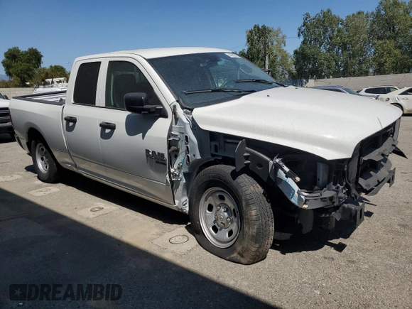 2023 Ram 1500 Tradesman with VIN 1C6RR6FG9PS534852, listed as a Copart auction lot 44083285 with 14,601 mi miles and Salvage title. Bid and sale history available at DreamBid. Image 4.