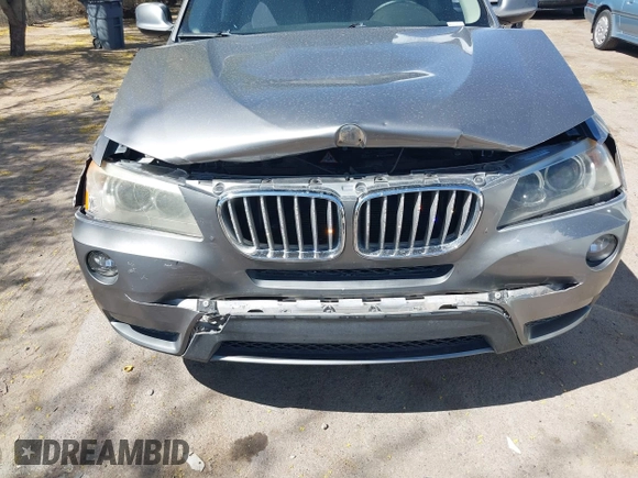 2011 BMW X3 28i with VIN 5UXWX5C55BL710408, listed as a IAAI auction lot 42087592 with 168,569 mi miles and . Bid and sale history available at DreamBid. Image 6.
