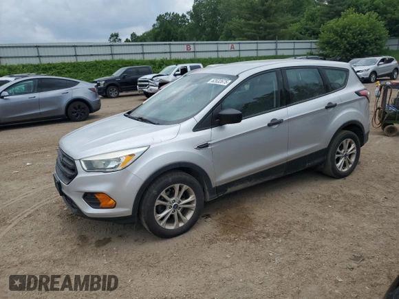 2017 Ford Escape S with VIN 1FMCU0F77HUD37531, listed as a Copart auction lot 62632675 with 125,243 mi miles and Clean title. Bid and sale history available at DreamBid. Image 1.