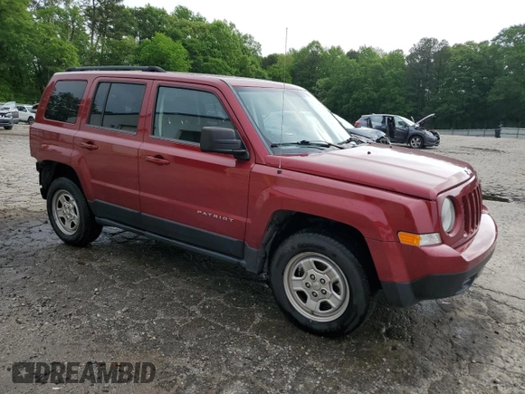 2012 Jeep Patriot Sport with VIN 1C4NJPBB5CD567392, listed as a Copart auction lot 53675585 with 113,515 mi miles and Salvage Title. Bid and sale history available at DreamBid. Image 4.
