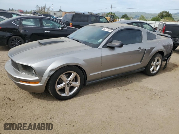 2008 Ford Mustang Deluxe with VIN 1ZVHT80N685161758, listed as a Copart auction lot 53351895 with 179,707 mi miles and Salvage Title. Bid and sale history available at carsss.com. Image 1.
