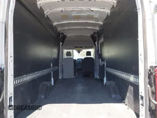 2018 Ford Transit Cargo with VIN 1FTBW3XGXJKB34600, listed as a IAAI auction lot 42017817 with 116,399 mi miles. Bid and sale history available at carsss.com. Image 8.