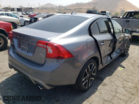 2017 Volvo S60 Dynamic with VIN YV126MFL3H2423228, listed as a Copart auction lot 46324982 with 80,384 mi miles. Bid and sale history available at carsss.com. Image 4.