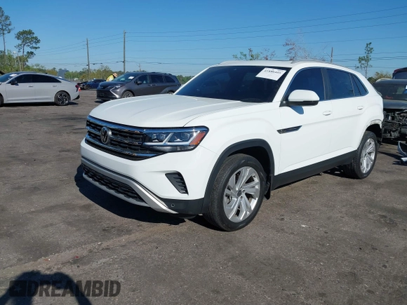 2021 Volkswagen Atlas SEL z VIN 1V2EE2CA2MC227667, wystawiony jako IAAI lot #41886405 z przebiegiem 41 928 mil mil oraz . Historia ofert i sprzedaży dostępna na DreamBid. Obrazek 18.