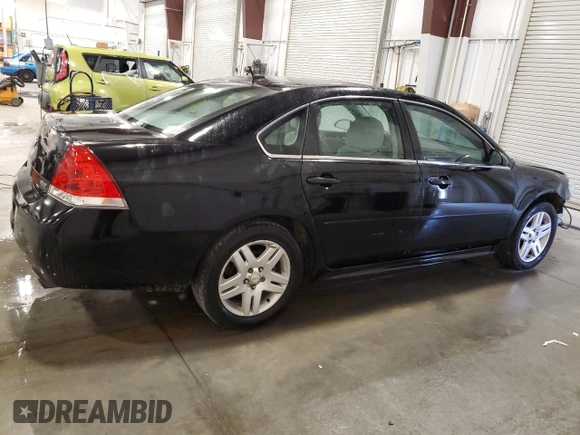2014 Chevrolet Impala LT with VIN 2G1WB5E31E1149476, listed as a Copart auction lot 60458855 with 99,509 mi miles and Salvage title. Bid and sale history available at DreamBid. Image 3.