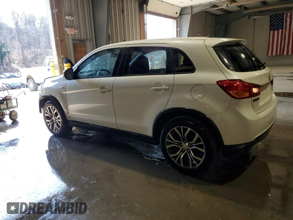 2016 Mitsubishi Outlander Sport 2.4 ES with VIN JA4AR3AW2GZ025187, listed as a Copart auction lot 48677975 with 133,172 mi miles and Salvage Title. Bid and sale history available at carsss.com. Image 2.