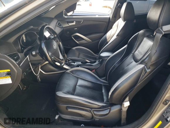 2015 Hyundai Veloster Turbo with VIN KMHTC6AE4FU221955, listed as a Copart auction lot 68837093 with 103,482 mi miles. Bid and sale history available at carsss.com. Image 7.