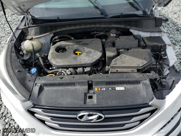 2017 Hyundai Tucson SE Plus with VIN KM8J33A4XHU420492, listed as a Copart auction lot 46785295 with 104,844 mi miles and Salvage Title. Bid and sale history available at carsss.com. Image 14.