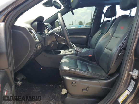 2017 Dodge Durango R/T with VIN 1C4SDJCTXHC677558, listed as a Copart auction lot 60278515 with 47,323 mi miles and Salvage title. Bid and sale history available at DreamBid. Image 7.