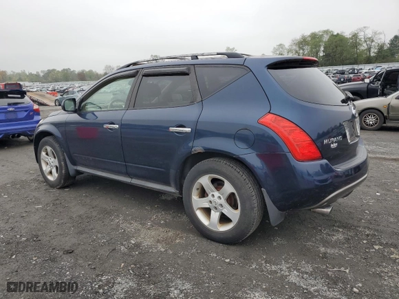 2003 Nissan Murano SE with VIN JN8AZ08W73W223113, listed as a Copart auction lot 73712034 with 129,383 mi miles and Clean Title. Bid and sale history available at carsss.com. Image 2.