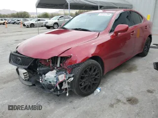 2008 Lexus IS 250 z VIN JTHCK262X85020779, wystawiony jako Copart lot #51131795 z przebiegiem 72 884 mil mil oraz Szkoda całkowita • Salvage title. Historia ofert i sprzedaży dostępna na DreamBid. Obrazek 1.