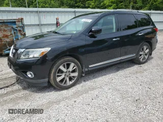 2016 Nissan Pathfinder SL with VIN 5N1AR2MM5GC625100, listed as a Copart auction lot 62683825 with 219,936 mi miles and Salvage title. Bid and sale history available at DreamBid. Image 1.